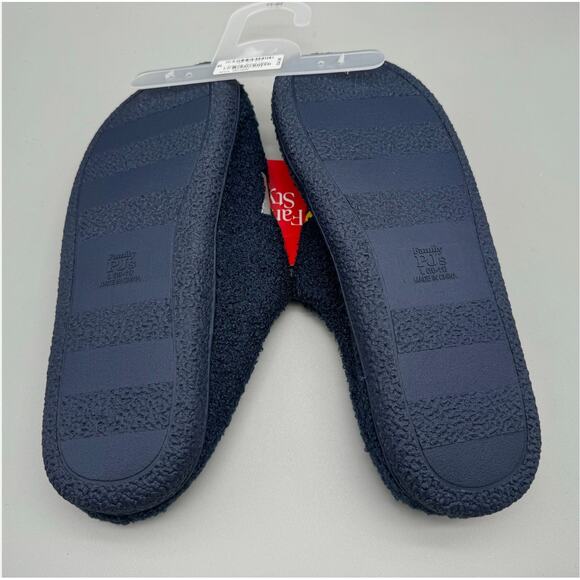 Family PJs Slippers Mens Large 10-11 JOLLY Colorful Festive Comfy Lounge Bright - Picture 8 of 9